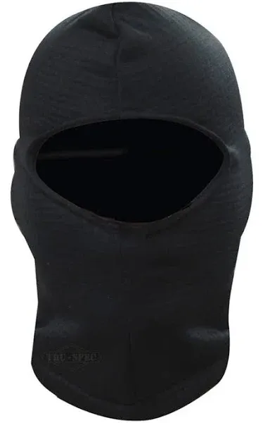 Tru-Spec Generation III ECWCS Level 2 Balaclava, One size fits all, Black