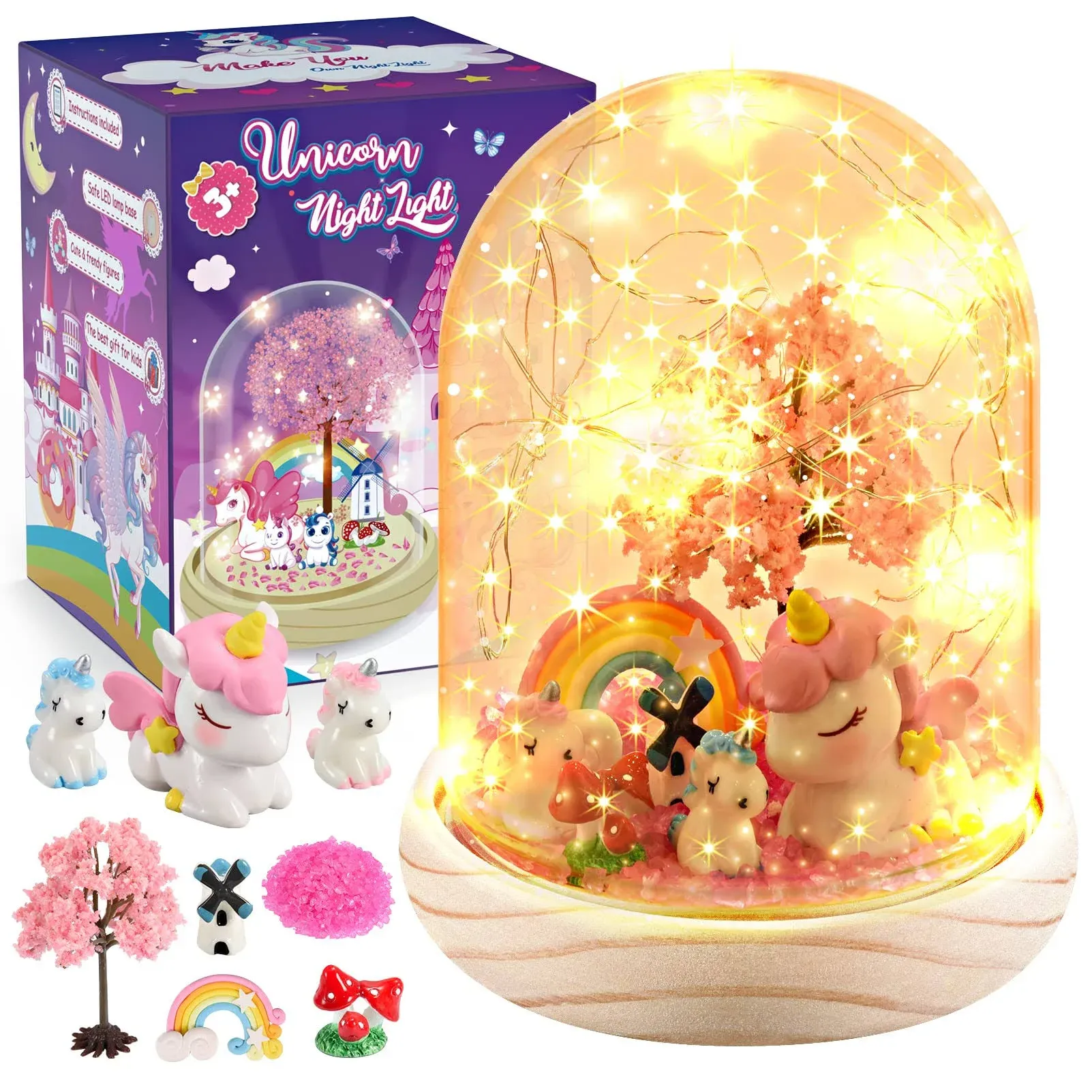 SYOKZEY Unicorn Gifts for Girls, Toys for 3-8 Year Old Girls Gifts for 3-8 Year ...