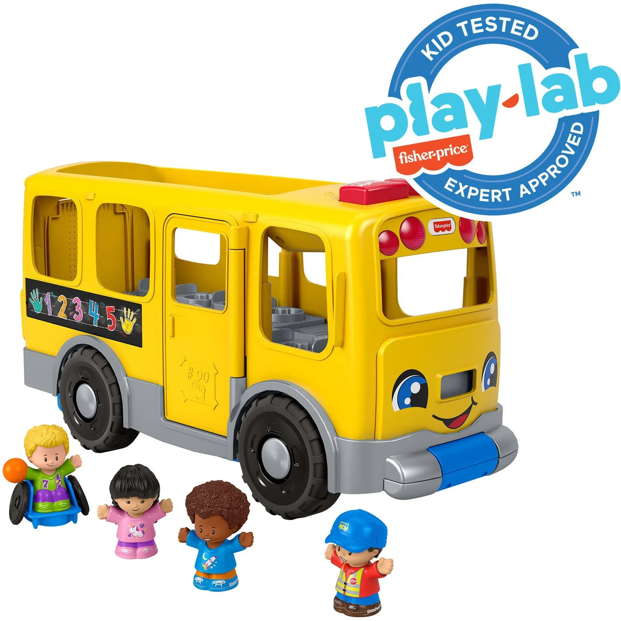 Little People School Bus Multicolor