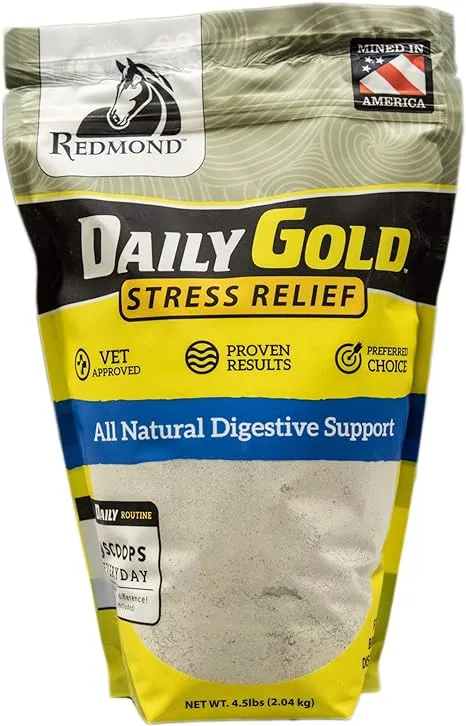 Daily Gold Stress Relief – Natural Digestive and Ulcer Supplement for Horses