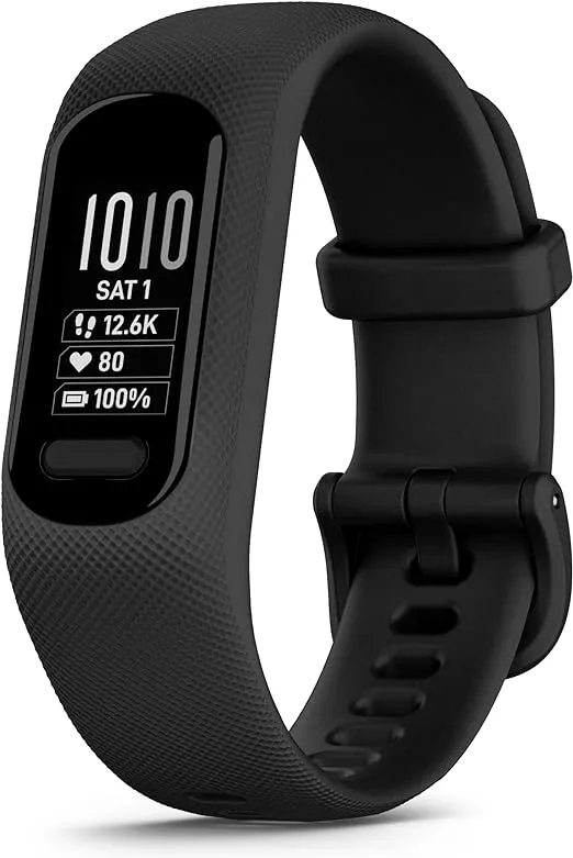 Garmin vívosmart® 5, Fitness Tracker, Long-Lasting Battery, Simple Design, Black