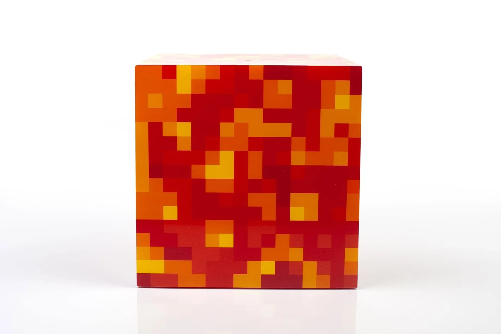 Minecraft Lava Block LED Mood Light | Minecraft Mood Lighting | 6 Inches Tall