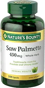 Nature's Bounty Saw Palmetto 450 mg