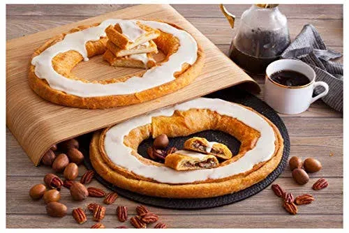 Danish Kringle Pair - Pecan and Cream Cheese