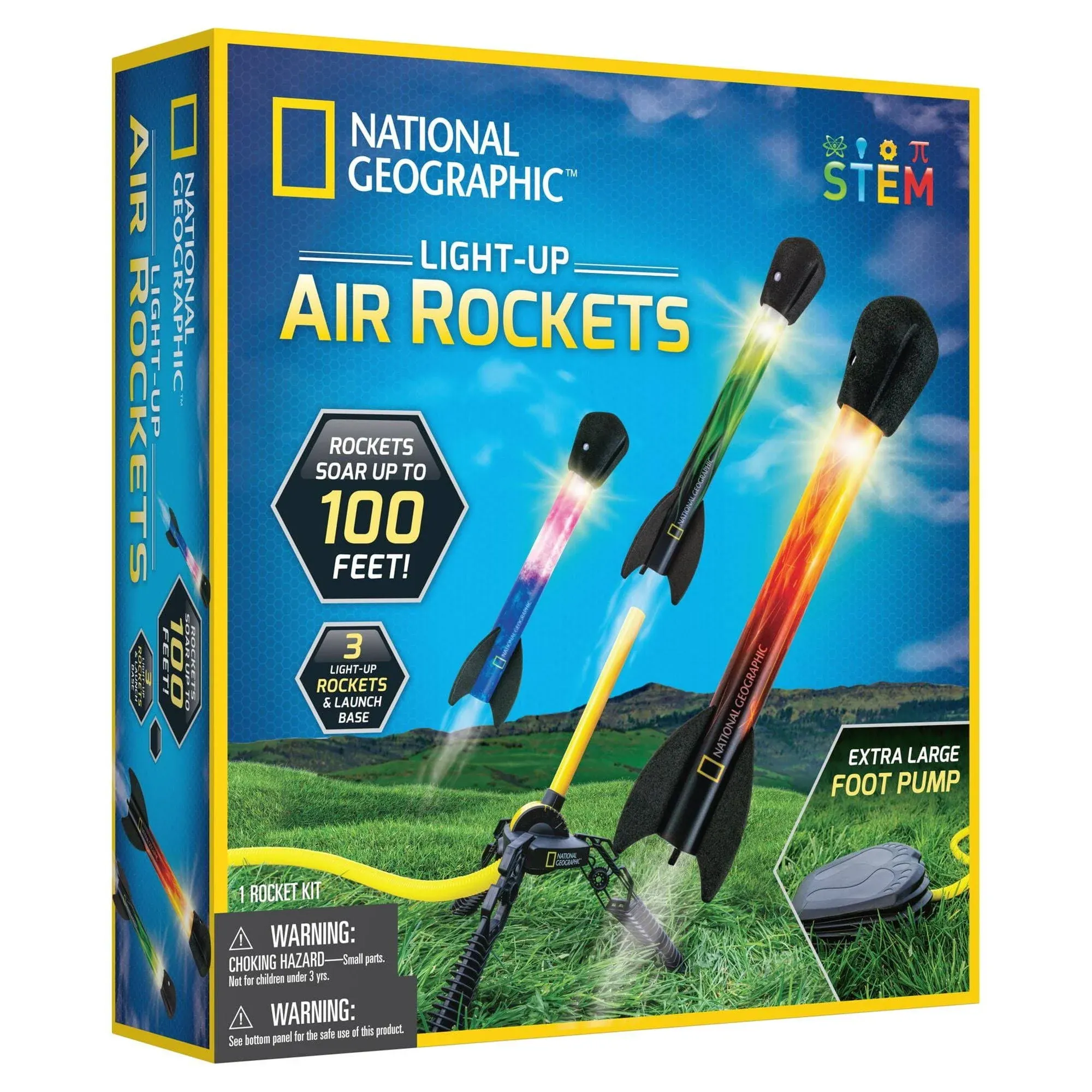 National Geographic Light Up Air Rockets