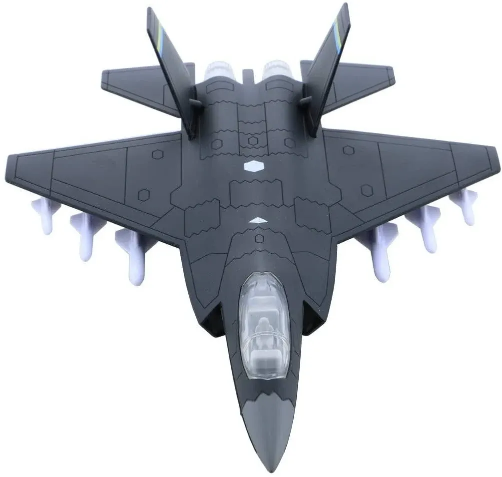 HSOMiD Airplane/Aircraft Toy with Pull Back Stealth Bombers and Fighter Planes ...