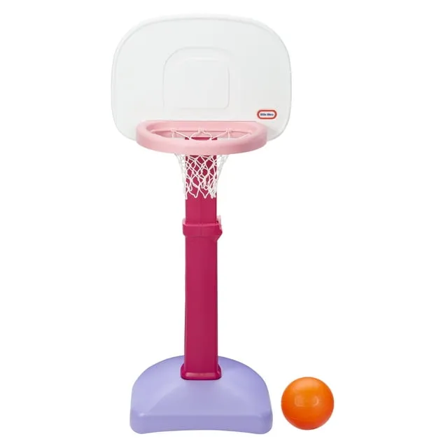 TotSports Easy Score Little Tikes Basketball Set-Pink Indoors or Outdoors