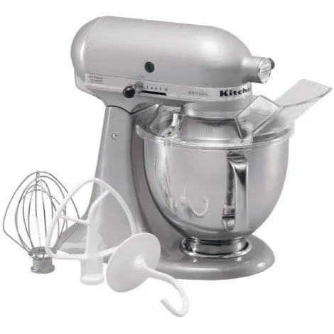 KitchenAid RRK150 5-Quart Tilt Head Stand Mixer - Metallic Chrome