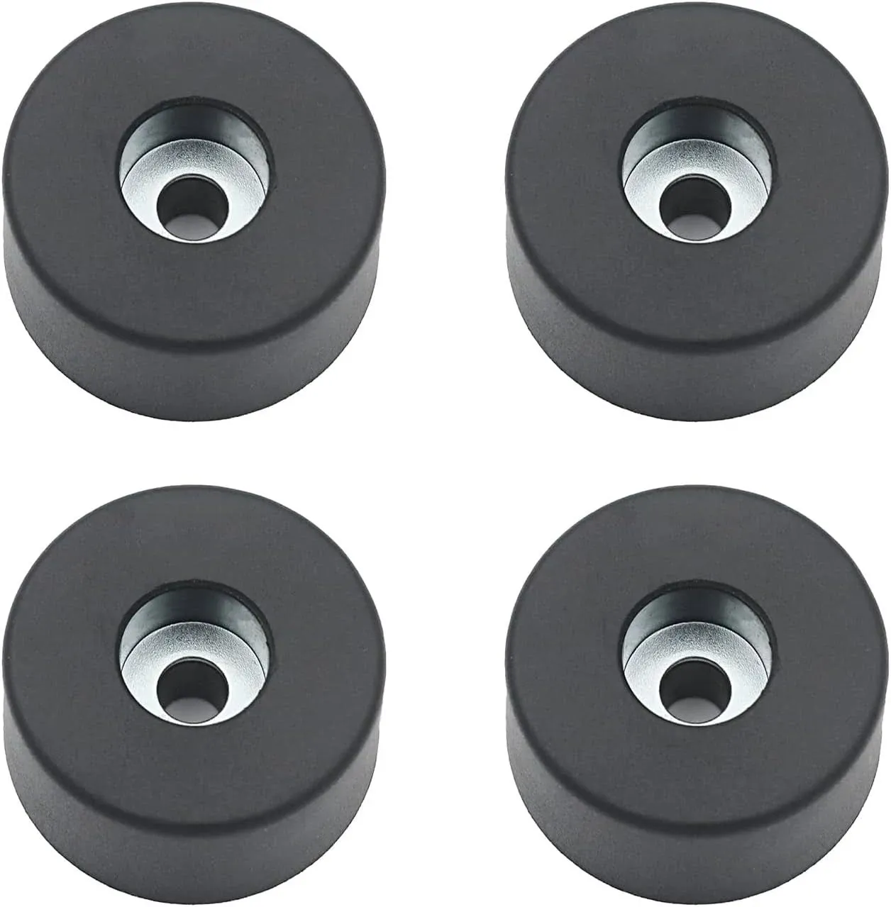 4 Pieces 192310GS Air Compressor Isolator Pads, Replacement rubber isolator feet 094-0026, E106661, D091007, Air Compressor Rubber Compatible with Coleman Powermate Sanborn and more