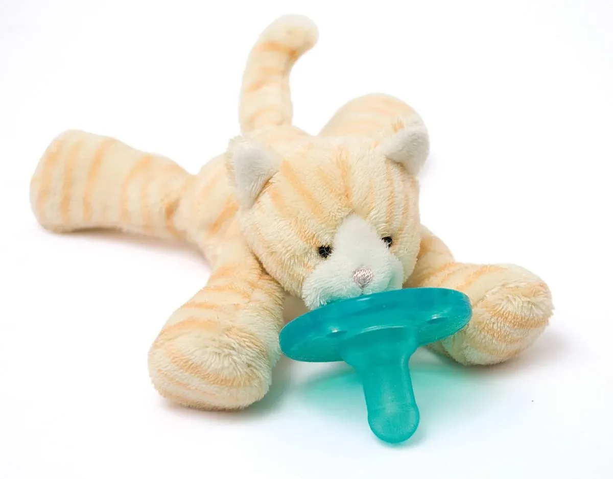 WubbaNub Tabby Kitten Plush Infant Pacifier