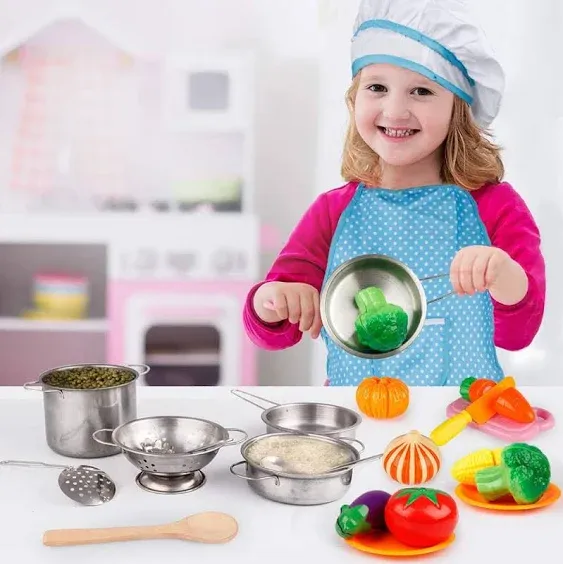 D-FantiX Kids Kitchen Playset