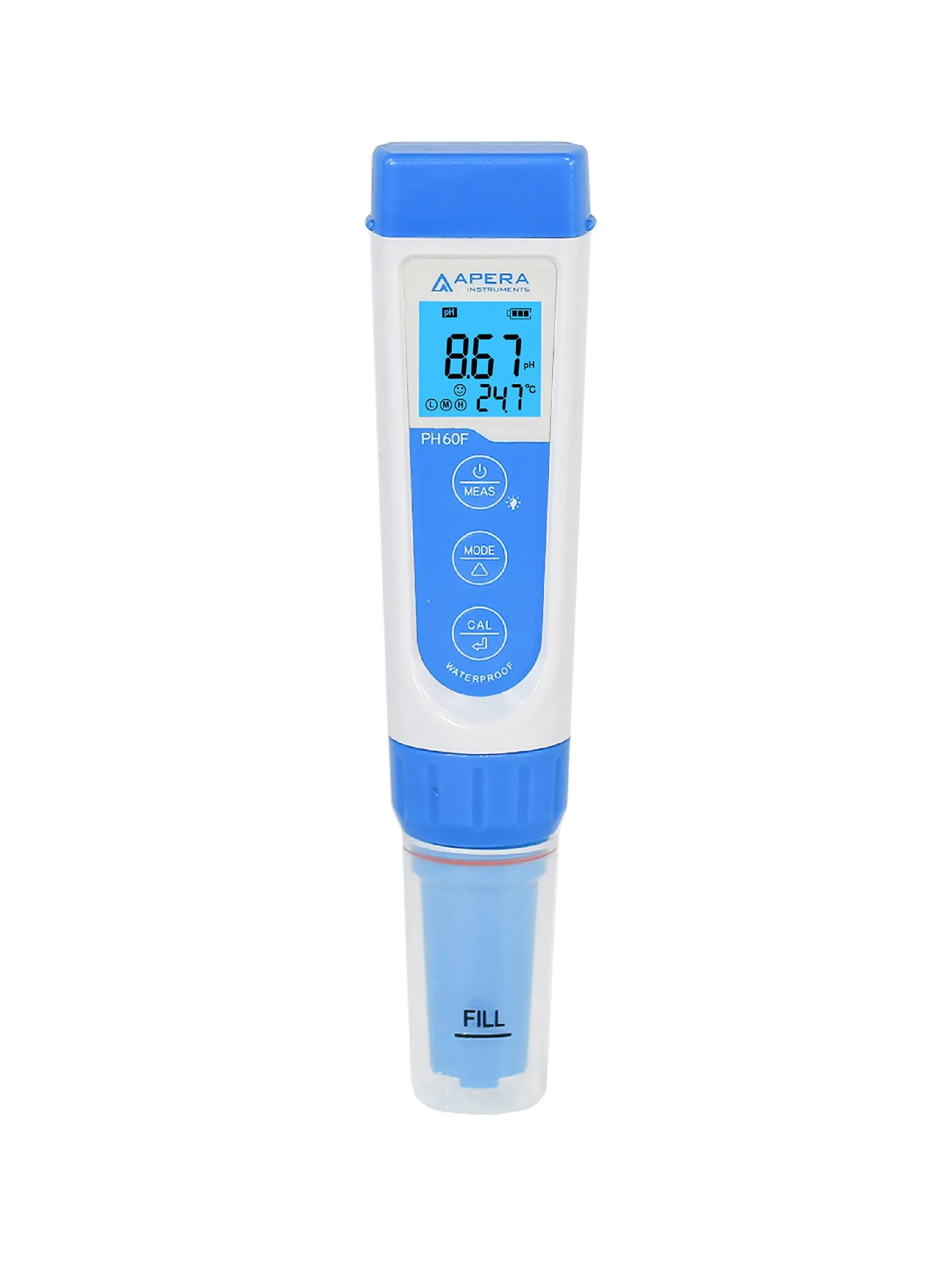 Apera Instruments AI312 Pocket Tester with Replaceable Flat Sensor PH60F Premium ...