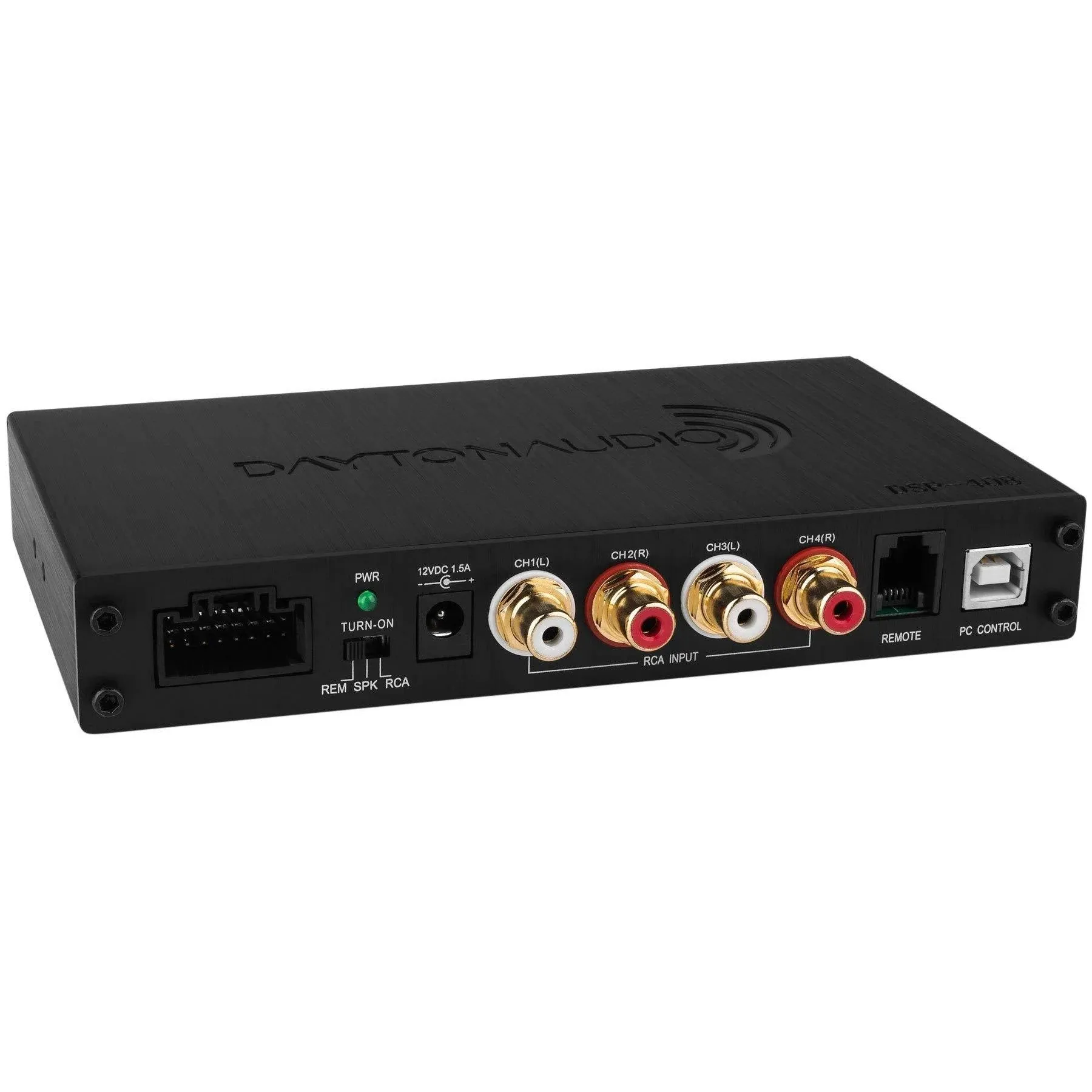 Dayton Audio DSP-408 4x8 DSP Digital Signal Processor for Home and Car Audio