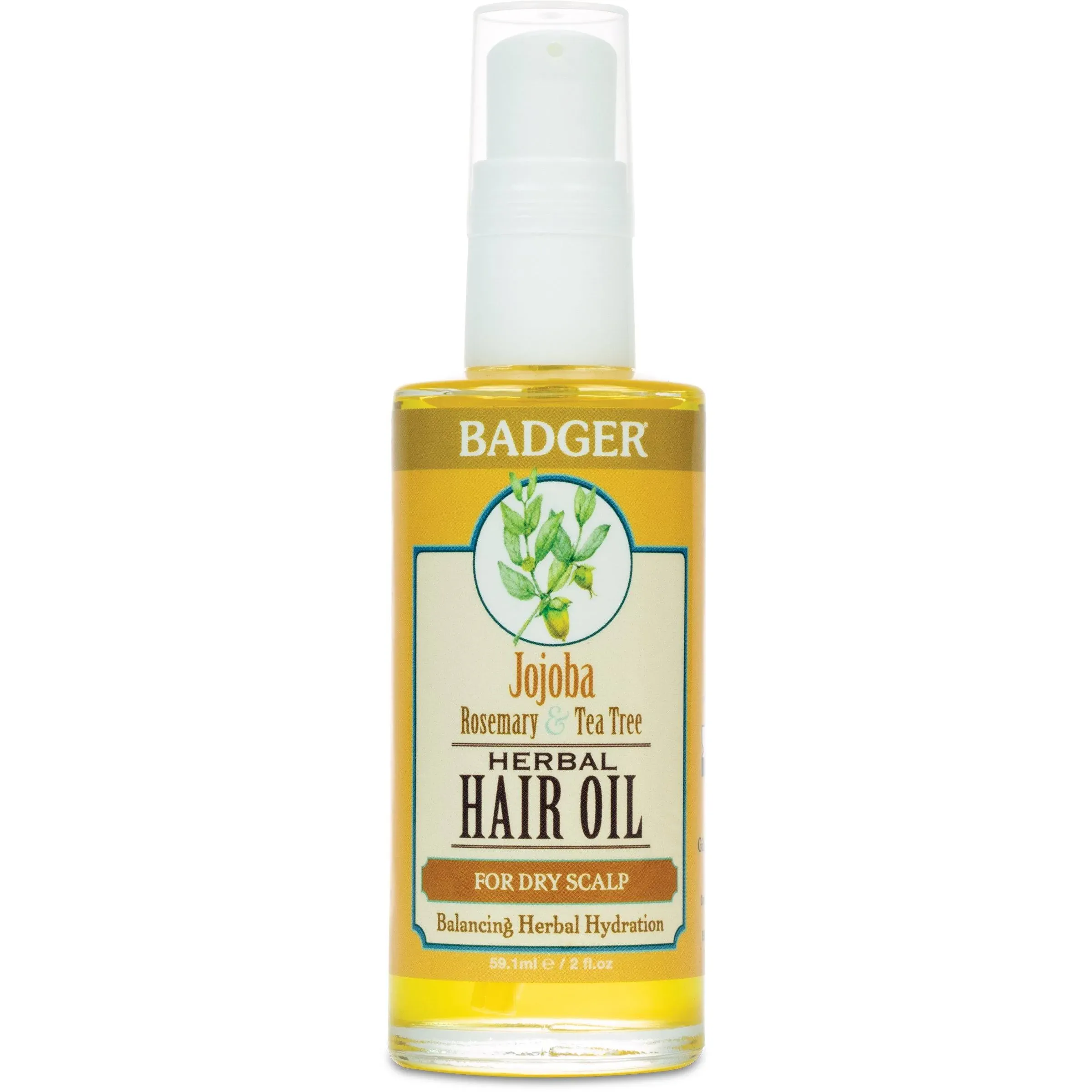 Badger Balm-Hair Oil - Jojoba