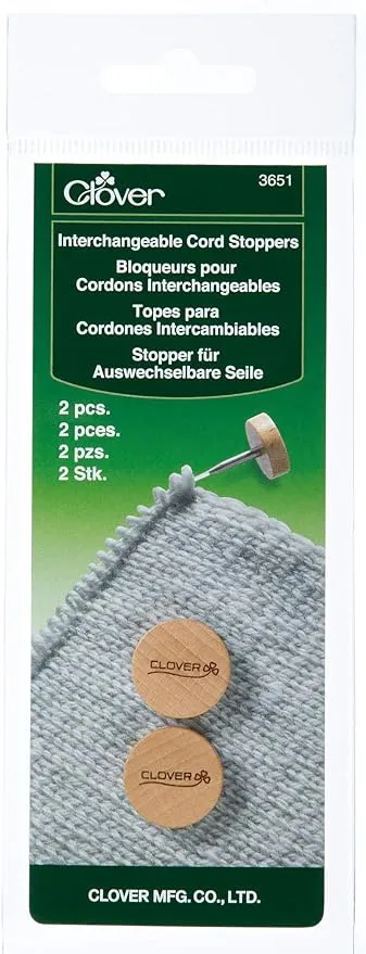 Clover Interchangeable Cord Stoppers (2pcs.)