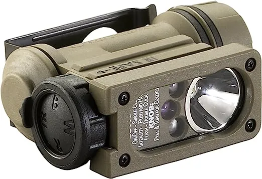 Streamlight 14516 Sidewinder 47-Lumens Compact II Military Model Multi-Battery, Multi-Source, Hands-Free Flashlight