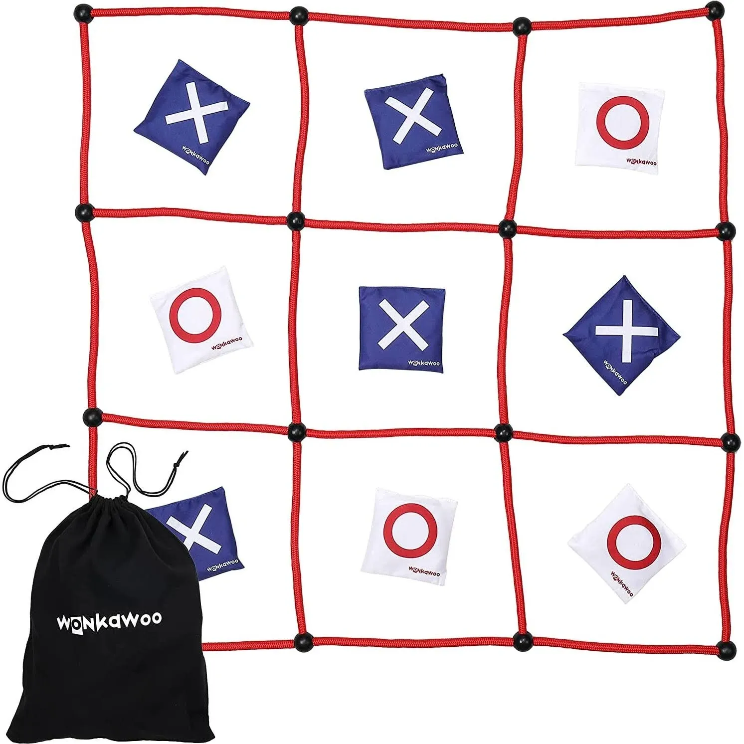 TIC TAC TOE Giant Outdoor Toss Games for Adult Kids WONKAWOO