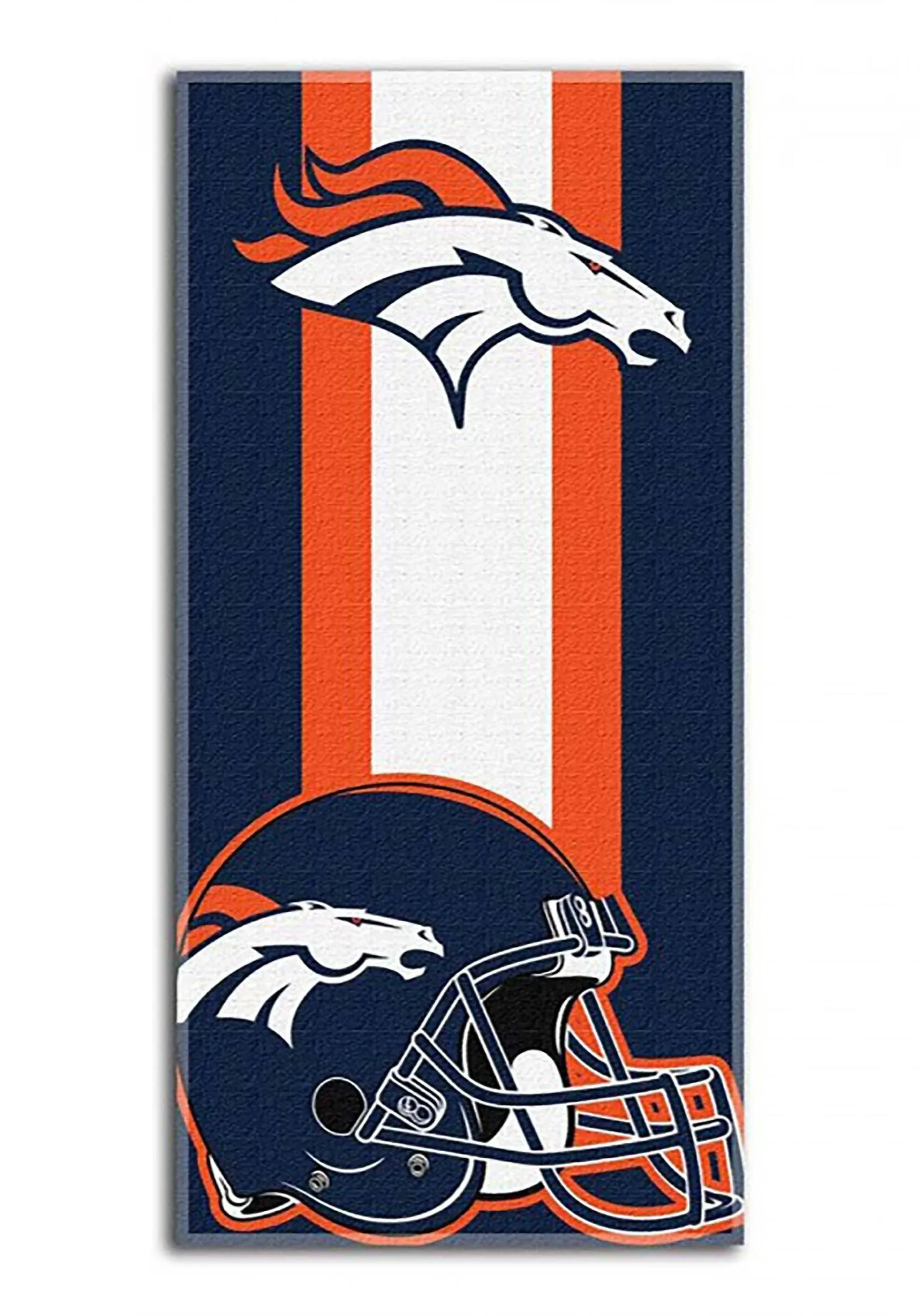 NEW Denver Broncos Football Team Licensed Beach Towel 30&#039;&#039; x 60&#039;&#039; 