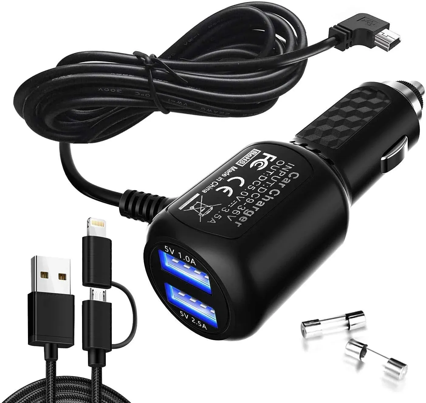 Plozoe Car Charger for Garmin Nuvi,garmin Car Charger,garmin Nuvi Car Charger ...