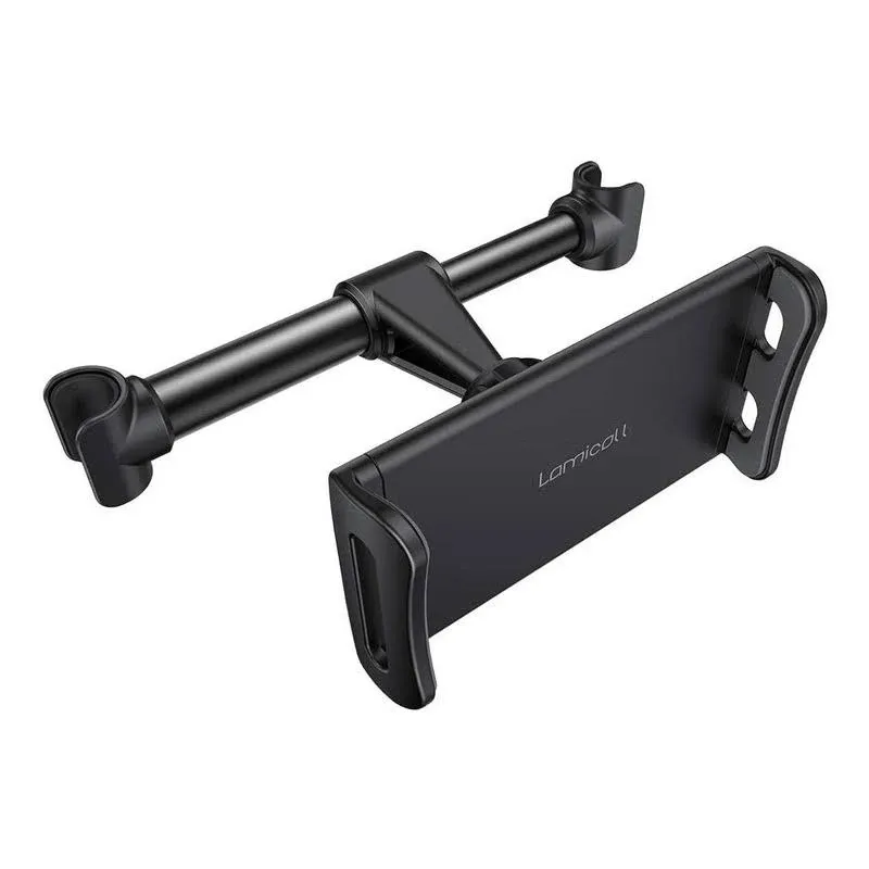 Car Headrest Mount, Lamicall Tablet Headrest Holder - Stand Cradle Compatible with Devices Such as iPad Pro Air Mini, Galaxy Tabs, Other 4.7 -10.5" Cellphones and Tablets