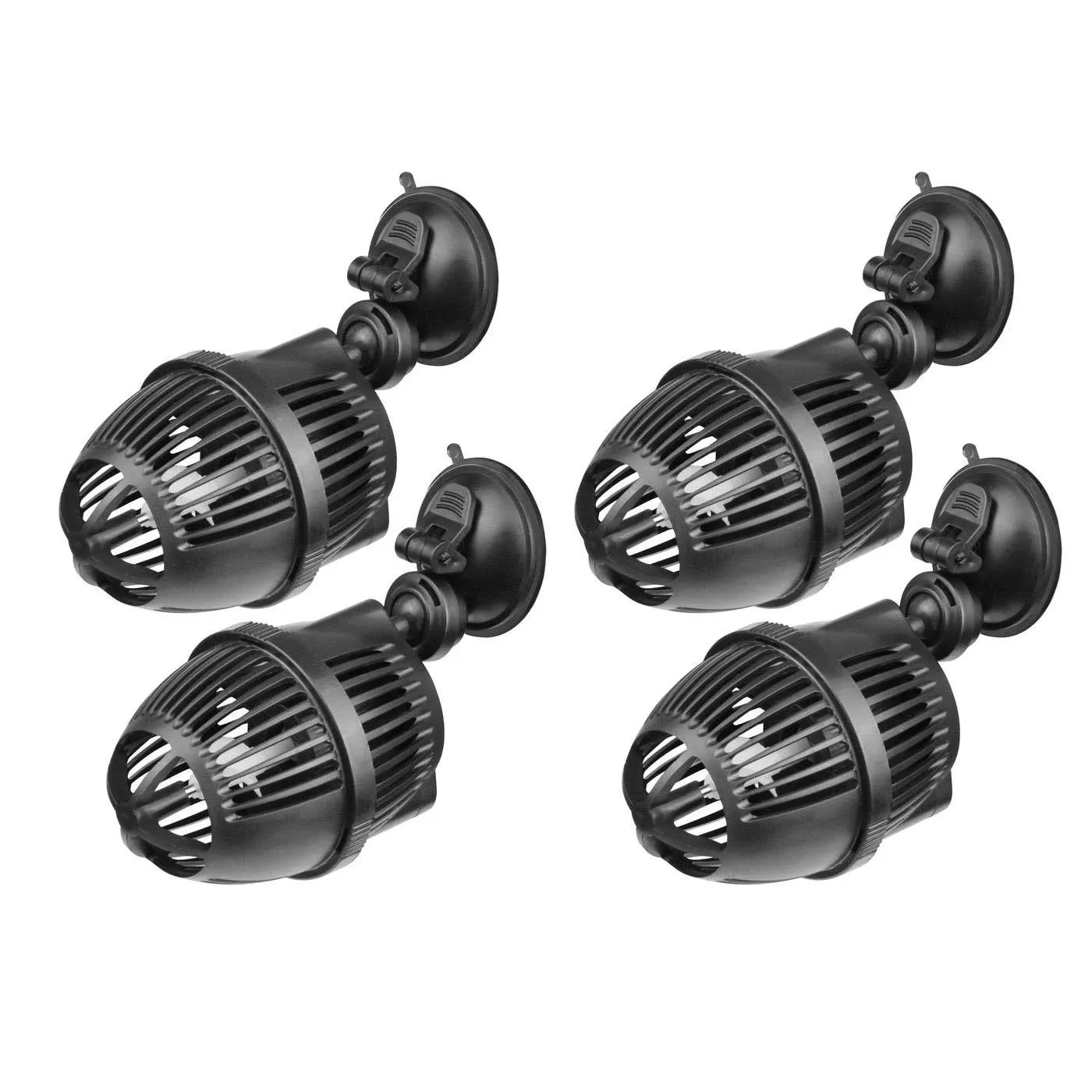 4 PCS Circulation Pump Wavemaker 800 GPH Aquarium Reef Powerhead Suction Cup