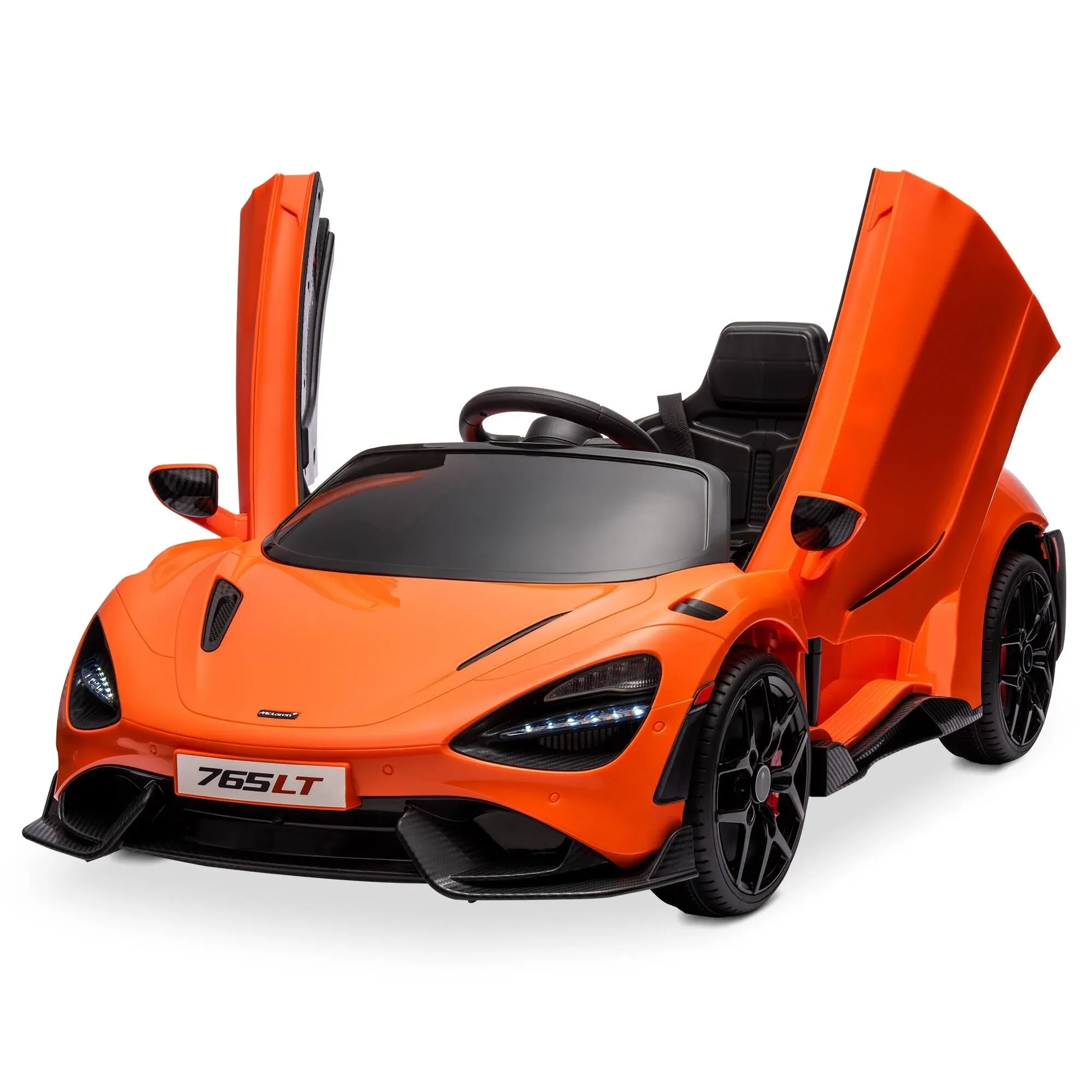 Kidzone 12V Licensed McLaren 765LT Kids Ride On Car With Hydraulic Doors - Kids Toys And Games - by OneBigOutlet | Houzz