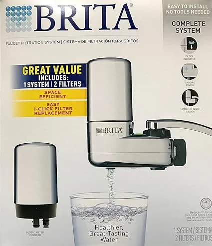 2 x Culligan US-600A Undersink Drinking Water Filtration System Connects to Existing 3/8 Faucet Water Line 1 000 Gallon Filter Included