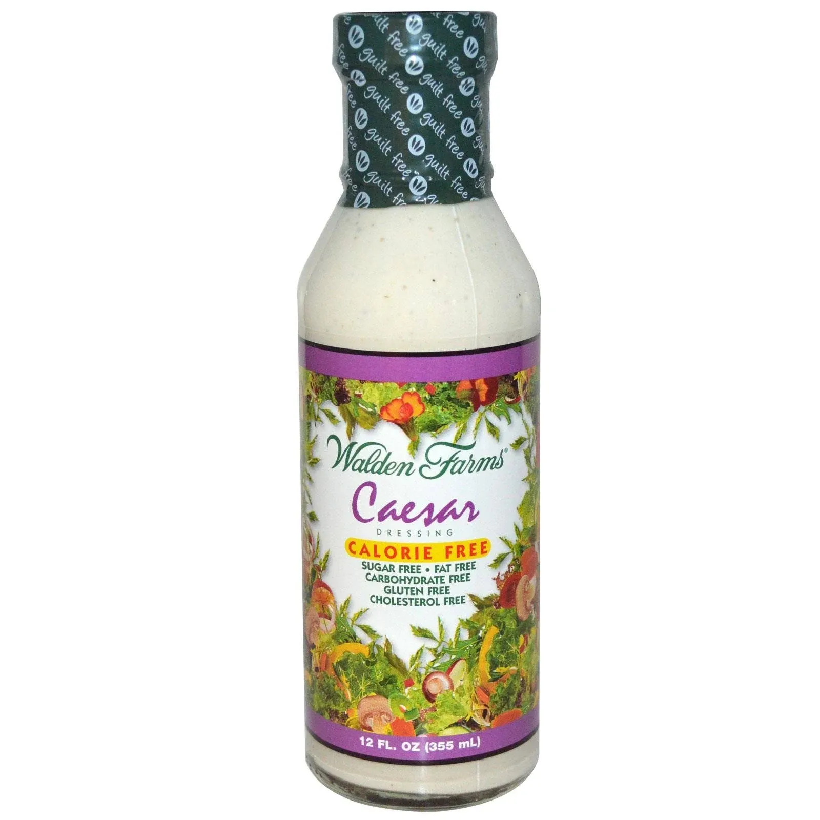 Walden Farms Dressing, Calorie Free, Caesar - 12 fl oz