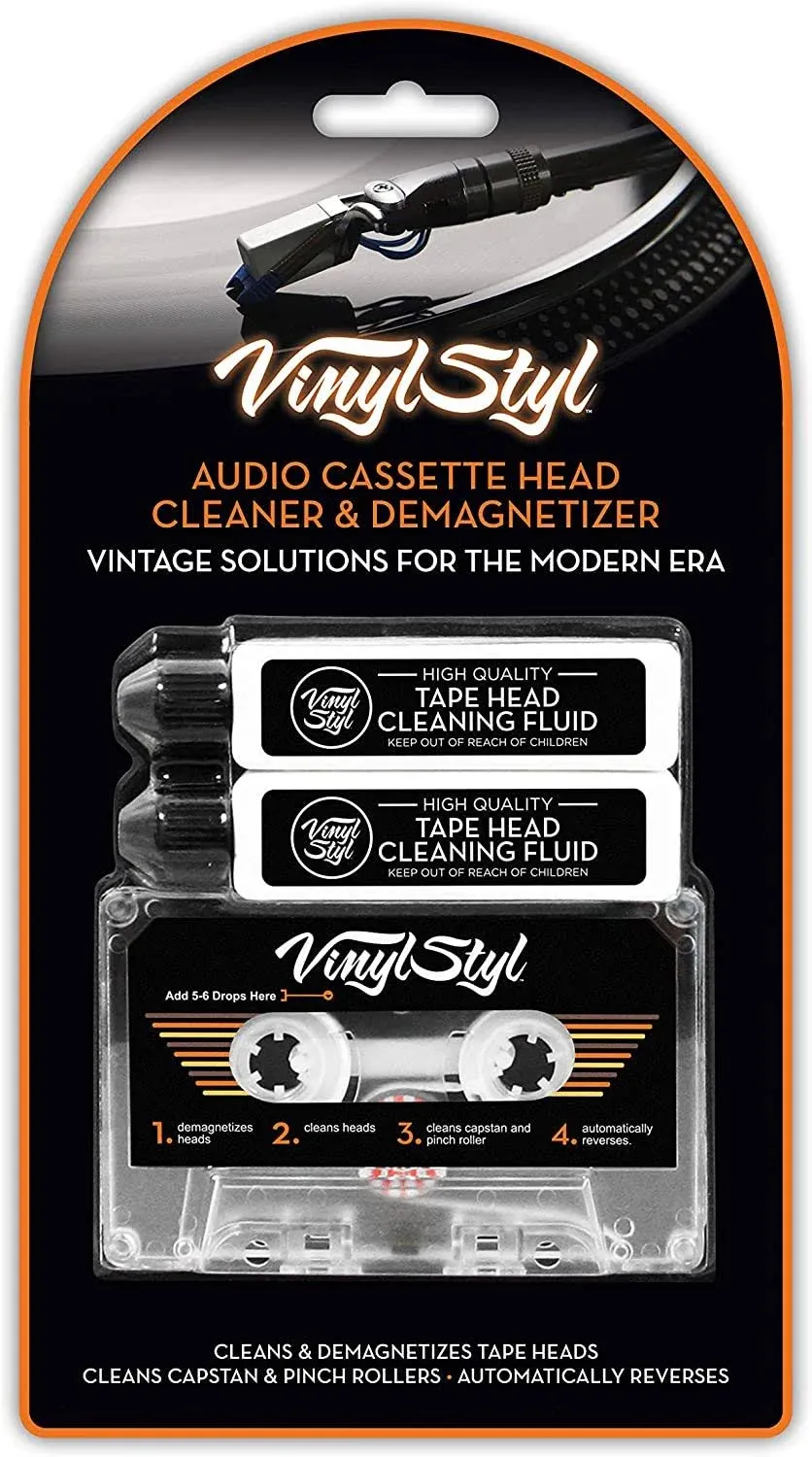 Vinyl Styl - Audio Cassette Head Cleaner & Demagnetizer