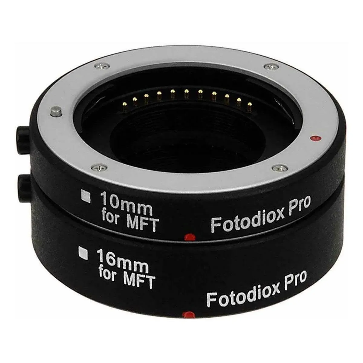 Fotodiox Pro Automatic Macro Extension Tube Kit for Micro Four Thirds (MFT ...