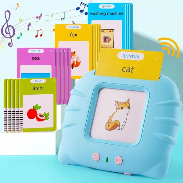 Kids Talking Flash Cards Learning Toys for Toddlers Ages 1 2 3 4 5 6 Year Old