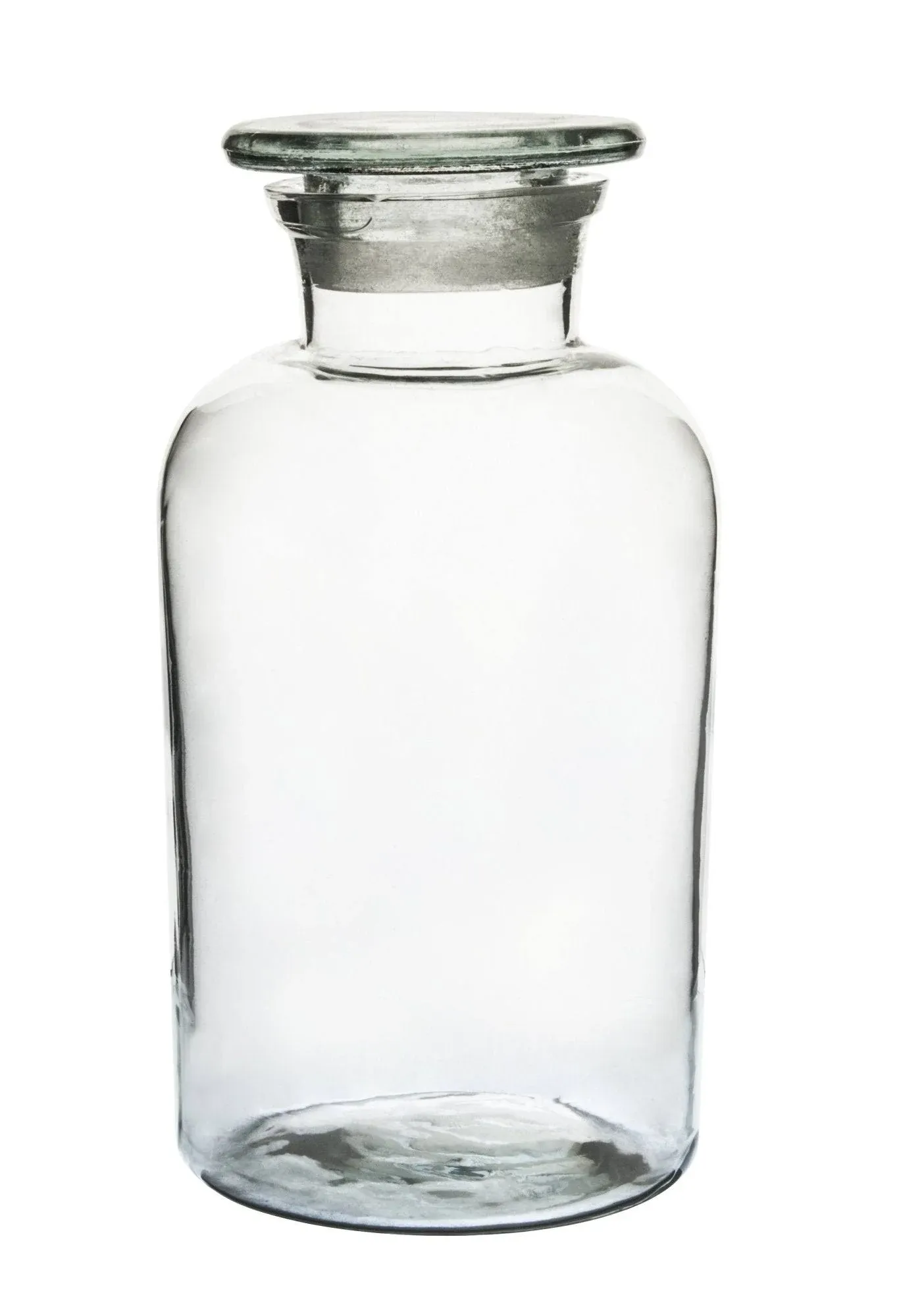 Reagent Bottle, 1000mL - Clear - Wide Neck - Soda Glass