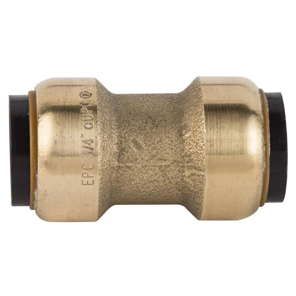 3/4 in. Brass Push-to-Connect Coupling