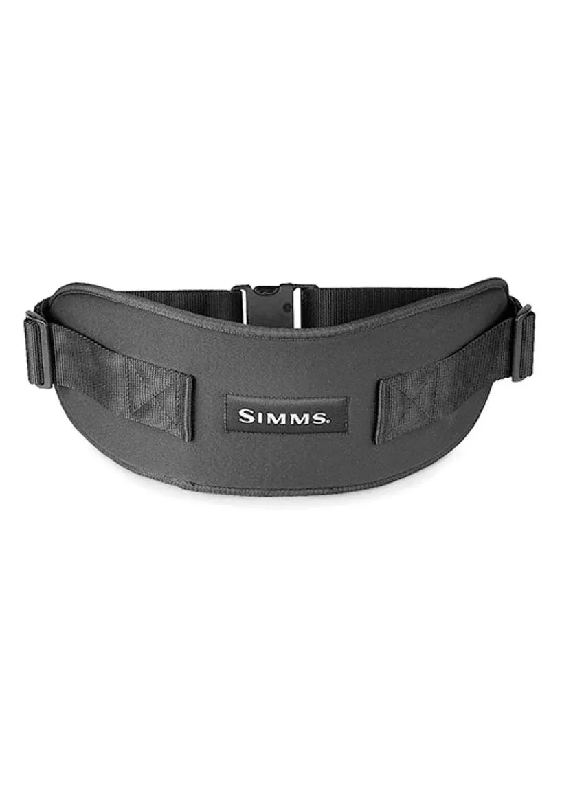 Simms Back Saver Wading Belt, Black