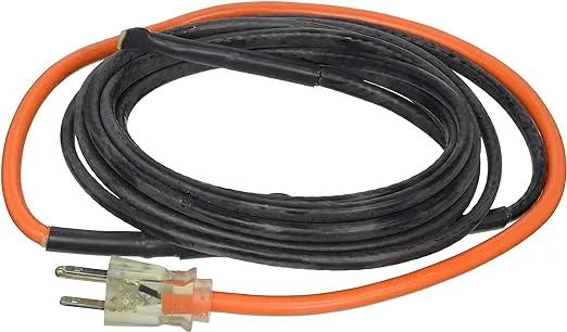 M-D 04341 12' Pipe Heating Cable with Thermostat