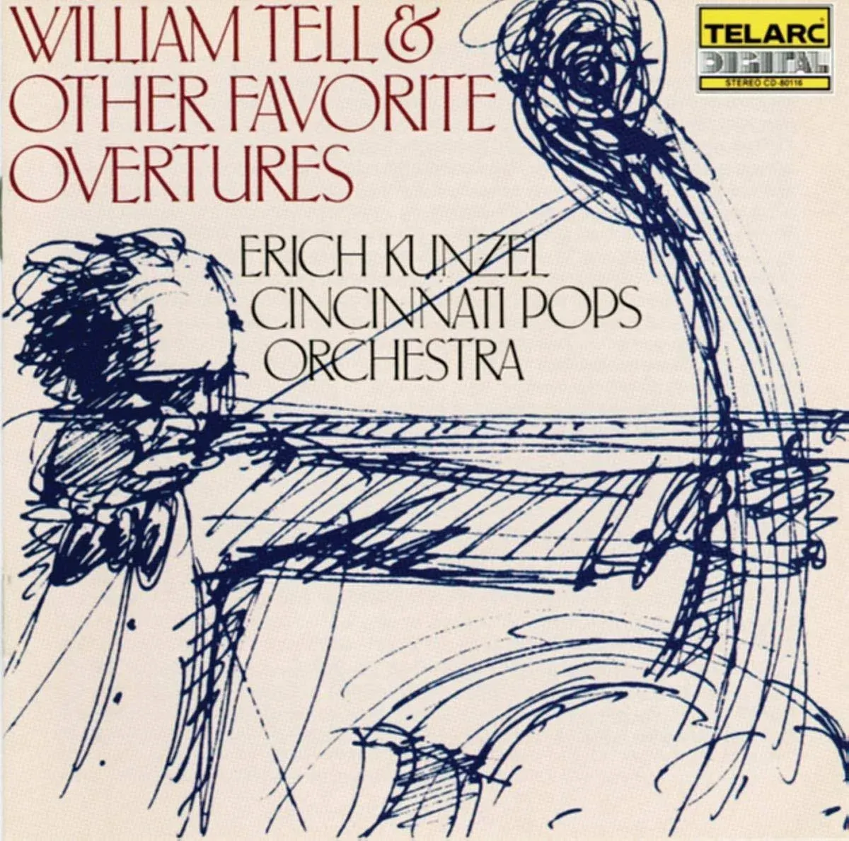 ERICH KUNZEL WILLIAM TELL &amp; OTHER FAVORITE OVERTURES NEW CD