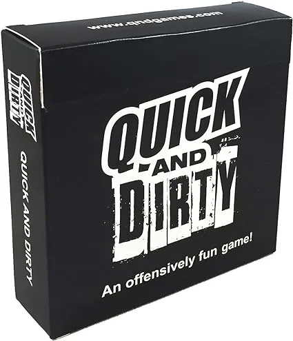 Quick And Dirty - an Offensively Fun Game! [Funny Social Comedy Game]