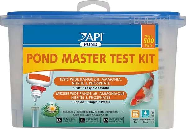 API POND MASTER TEST KIT Pond Water Test Kit 500-Test