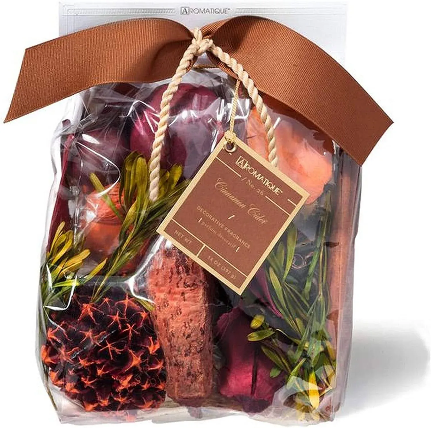 Aromatique Cinnamon Cider Potpourri Decorative Fragrance Bag 8 oz