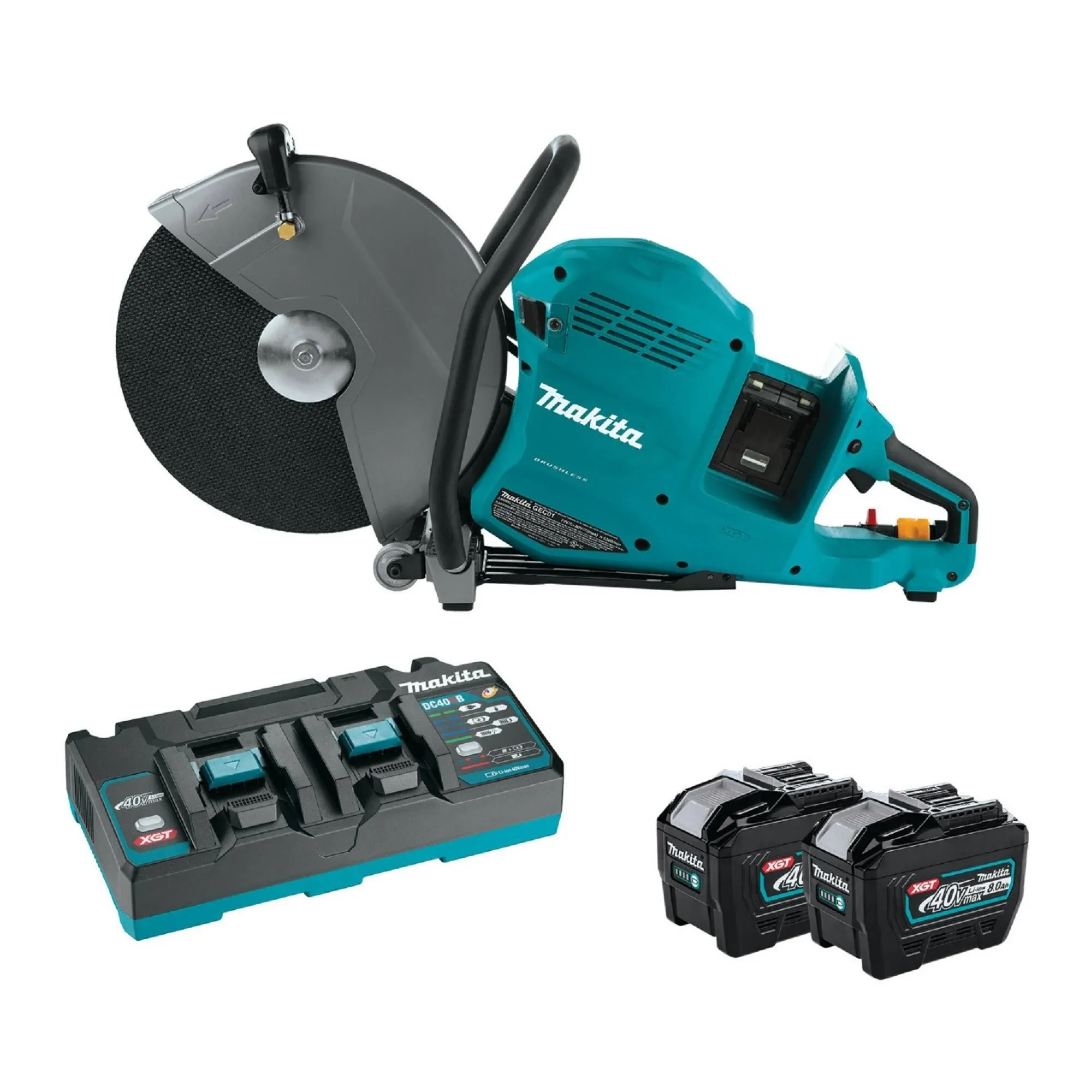 Makita 80V Max XGT Brushless 14" Power Cutter Kit GEC01PL