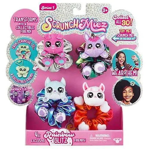 Scrunchmiez S1 Rainbow Glitz 4pk