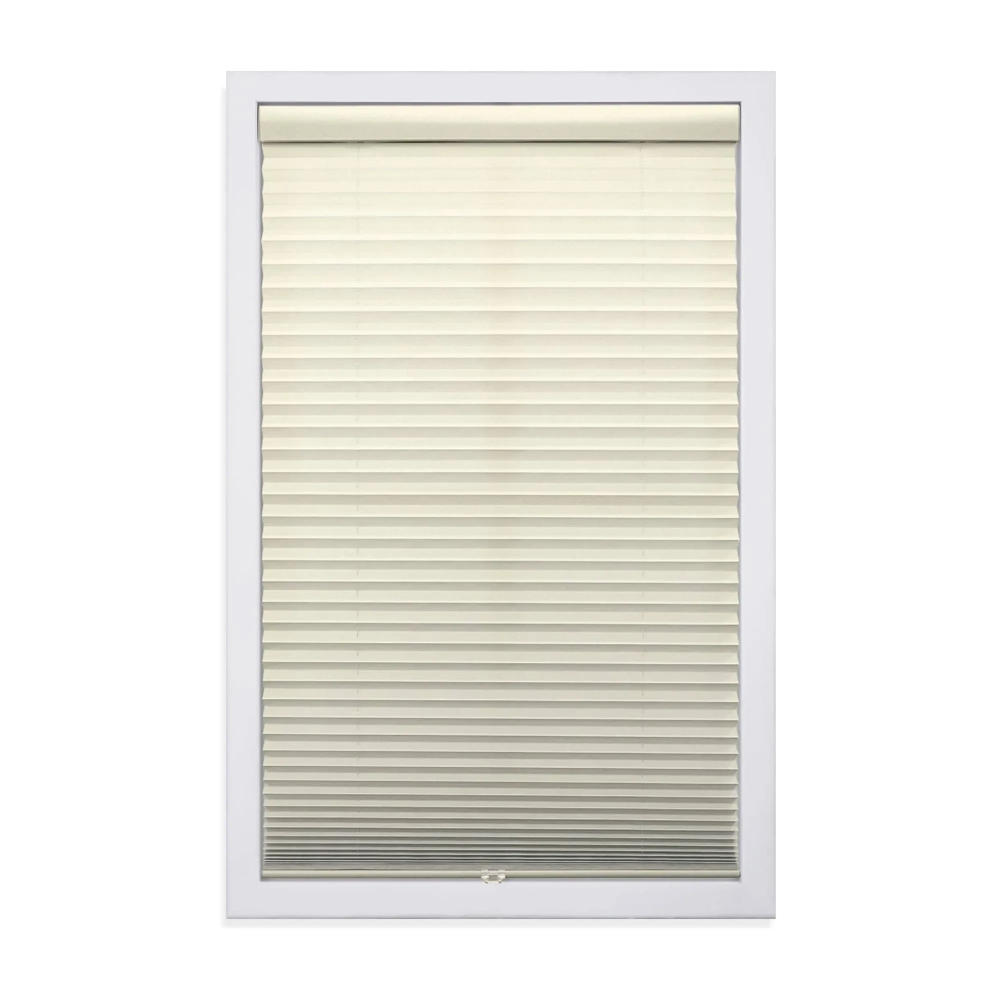 DEZ Furnishings Cordless Light Filtering Pleated Shade