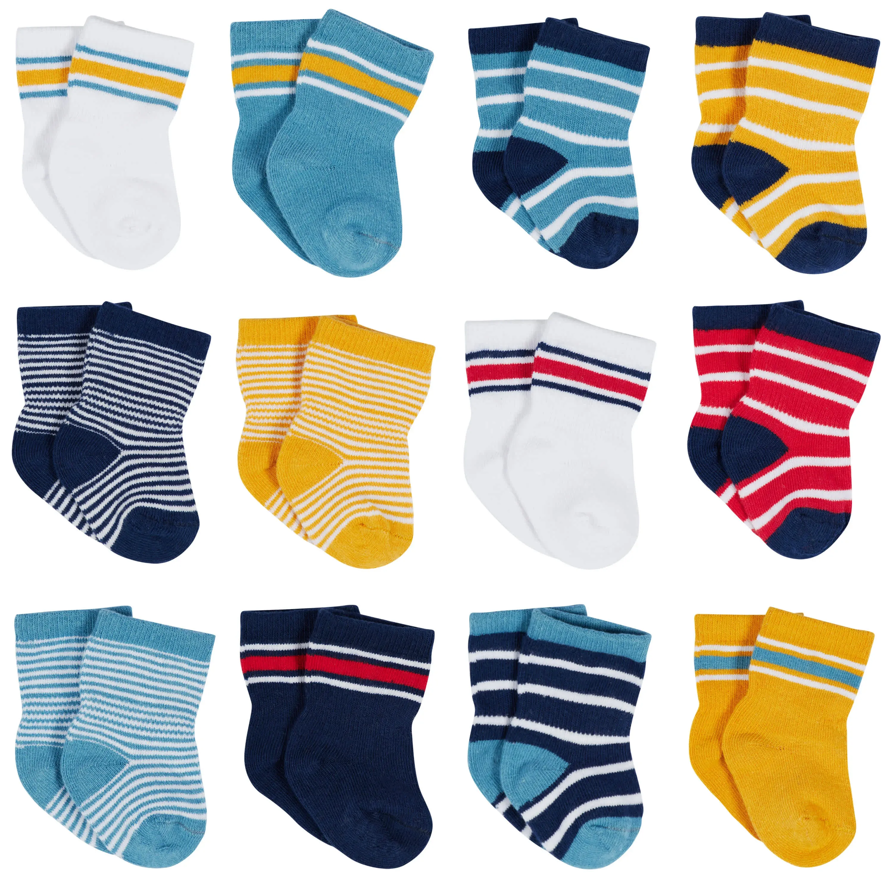 Onesies Brand Unisex Baby 12-Pair Bootie Socks