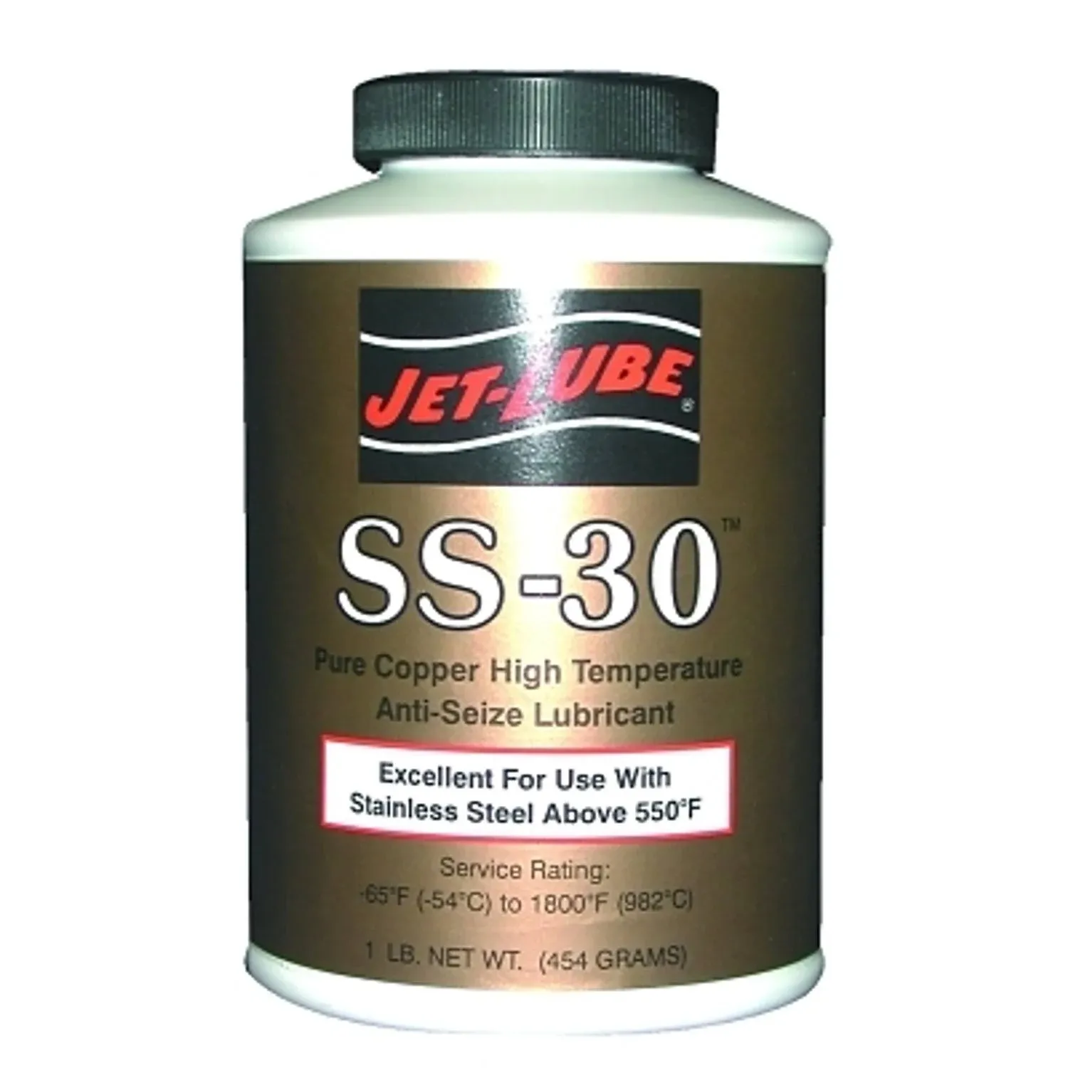 Jet-Lube 12504 SS-30 1lb Pure Copper Hi-Temp Anti Seize