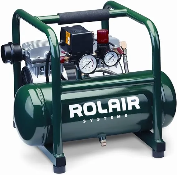 Rolair JC10 Plus 1 HP Oil-Less Compressor