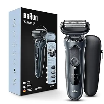 BRAUN Series 6 6046cs SENSOFLEX ELECTRIC RECHARGEABLE SHAVER