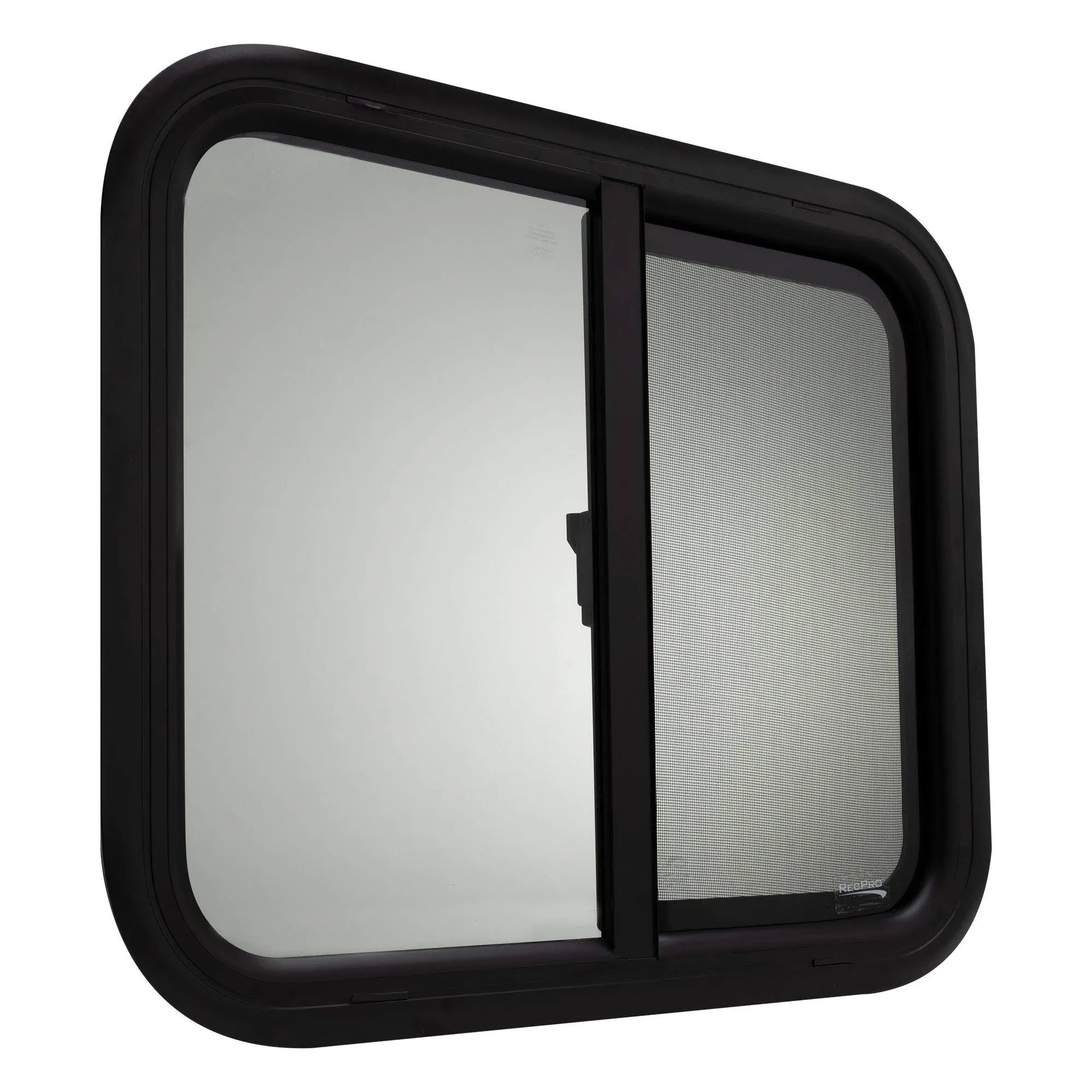 RecPro RV Window | 24W x 20H | Teardrop Style | Horizontal Sliding | RV Window ...