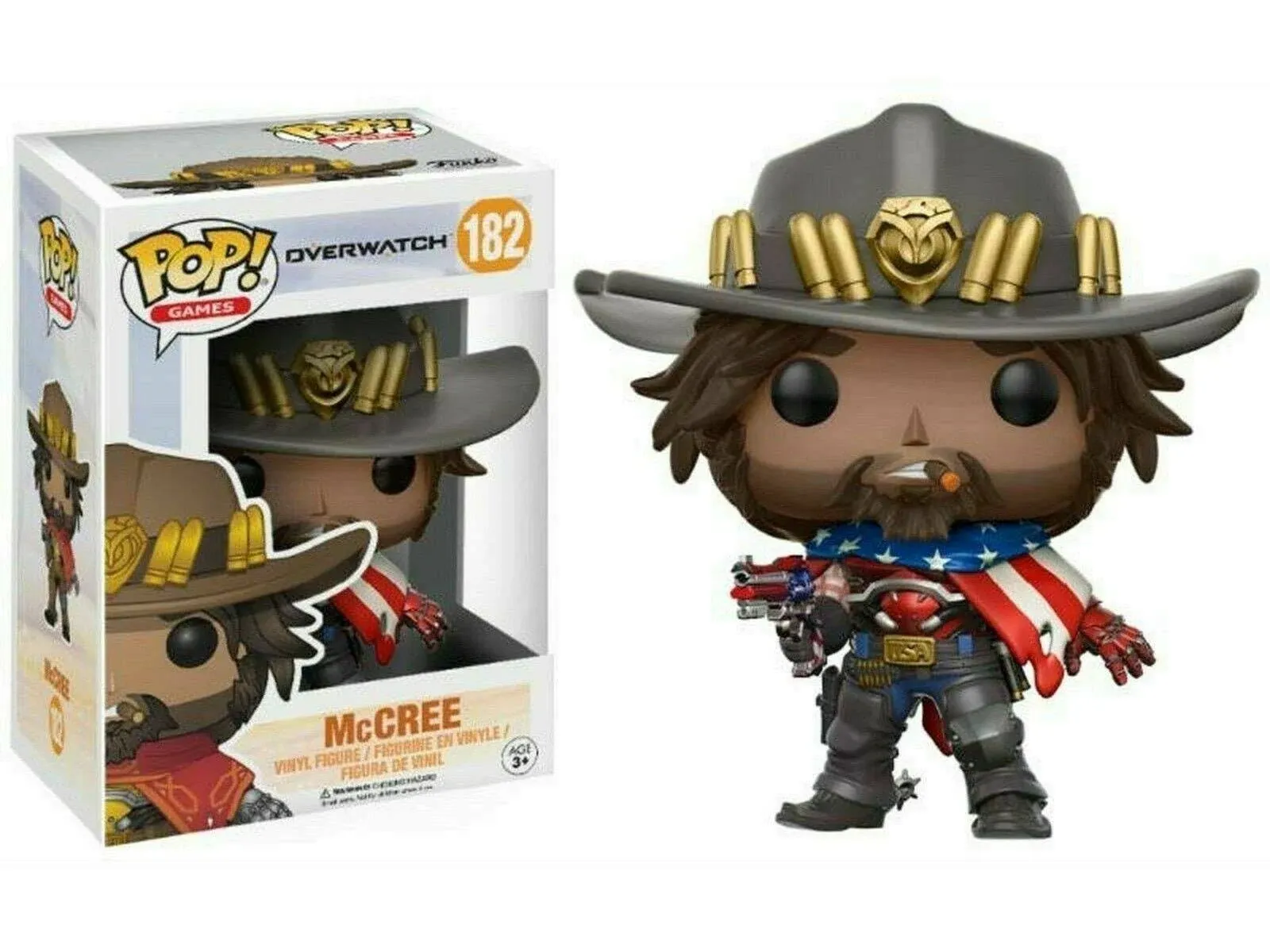 POP! Games: Overwatch USA McCree Exclusive Vinyl Figure