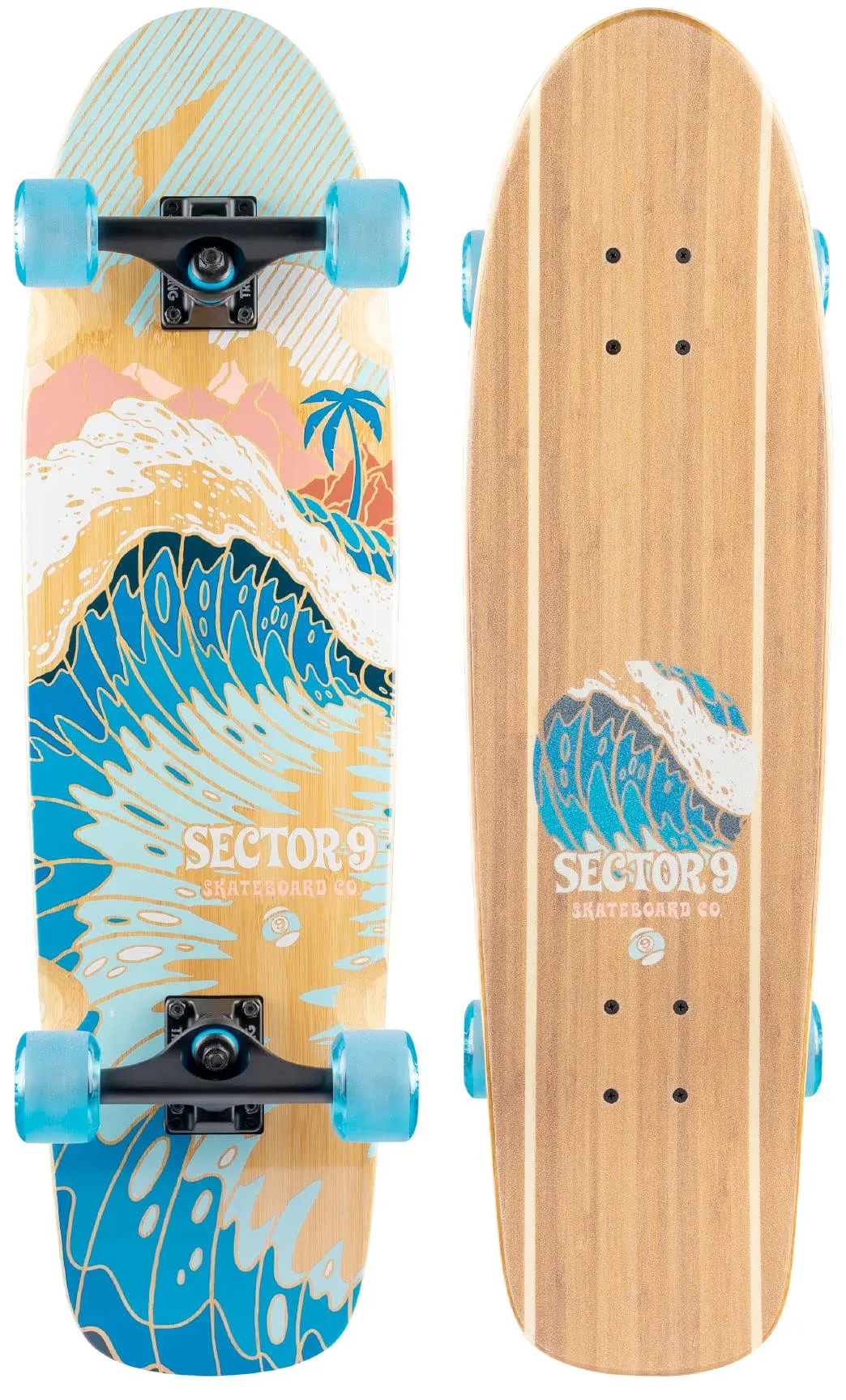 Sector 9 Bora Bora Bamboozler 31.5 Cruiser Skateboard Complete