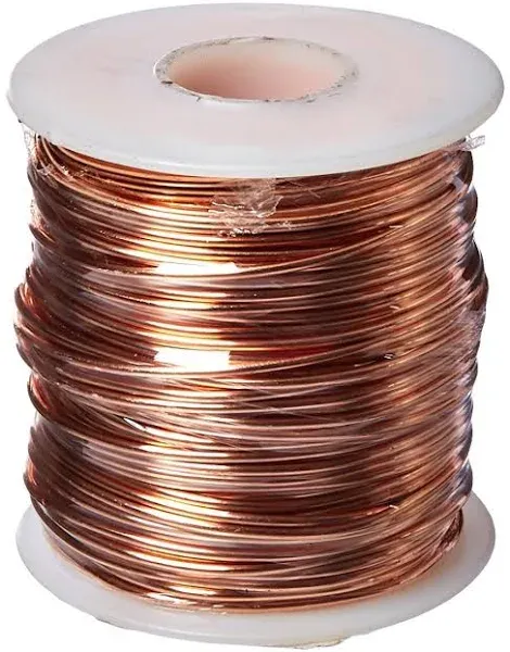 Soft Copper Wire, 16 Gauge, 126 Feet, 1 Pound Spool, Size: 16 Gauge - 126 Feet, Bronze